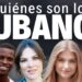 Personas de diferentes rasgos frente al título 'Quiénes son los cubanos' y una bandera cubana, ¿De dónde es Pitbull? Descubre sus raíces cubanas y su historia.