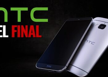 Dos smartphones HTC metálicos con el logo y el texto ¿Qué fue de HTC? La historia de su auge y caída en el mercado