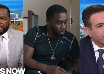 Collage de tres hombres en entrevista y en ambiente casual; Descubre a los hijos de 50 Cent que son su reflejo y el hijo distante al que llamó ‘privilegiado’