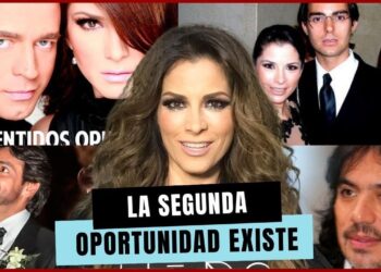 Las parejas de Eugenio Derbez: descubre sus romances más icónicos en un collage de celebridades y titulares sobre segundas oportunidades.