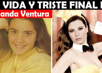 Collage antes y después con una niña sonriente y su versión adulta en vestuario atrevido, titular sensacionalista y la pregunta: ¿Qué fue de Parchís? Descubre la vida actual de sus integrantes