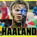 Collage de fotos del mismo futbolista desde la infancia hasta la élite con montaje central tipo ciborg; ¿De dónde es esta figura pública? Descubre su origen y raíces sorprendentes.