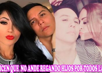 Parejas posando en selfies y gestos afectuosos en montaje que sugiere paternidad y vida familiar