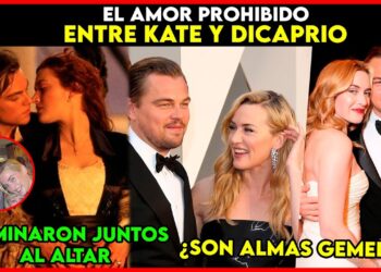 Collage de escenas románticas y alfombra roja que evoca una relación mediática; Las parejas de [persona famosa]: un viaje por su historia amorosa