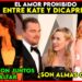 Collage de escenas románticas y alfombra roja que evoca una relación mediática; Las parejas de [persona famosa]: un viaje por su historia amorosa