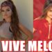 Collage con foto actual y foto juvenil junto al texto ASI VIVE MELODY, ¿Qué fue de Melody? La cantante que conquistó con su magia