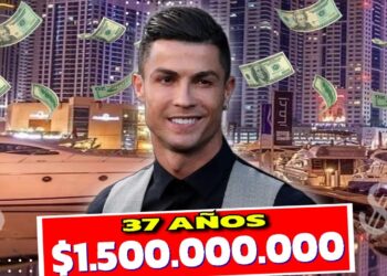 Figura pública junto a yate y billetes preguntando: ¿Cuánto cobra al mes y cómo se desglosa su fortuna?