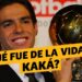 Jugador sonriente sosteniendo el Balón de Oro y la pregunta ¿Qué fue de Kaká? La vida del ícono del fútbol tras el retiro
