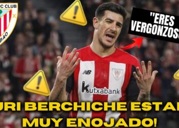 Jugador del Athletic Club con gesto de frustración, señales de advertencia y texto contundente HEmT4GjY4vc