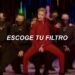 Descubre dónde vive Jimin de BTS y su lujoso hogar en Seúl 21 Artista en traje rojo sobre un escenario rodeado de bailarines enmascarados y el texto "ESCOGE TU FILTRO"