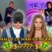 ¿Cuánto dinero tiene esta artista? Descubre su impresionante fortuna en un collage promocional que muestra imágenes, símbolos de dinero y signos de interrogación.