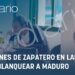 Dónde vive actualmente Zapatero: descubre su lujosa vida en Lanzarote 13 Dónde vive actualmente Zapatero: descubre su lujosa vida en Lanzarote, escena en un restaurante con dos hombres, botella y luz natural junto a una ventana