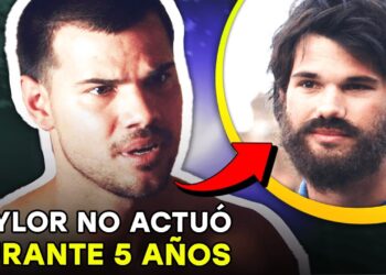 Miniatura con dos retratos masculinos y un texto que plantea ¿De dónde es este actor? Descubre sus raíces y más detalles, destacando que no actuó durante 5 años.