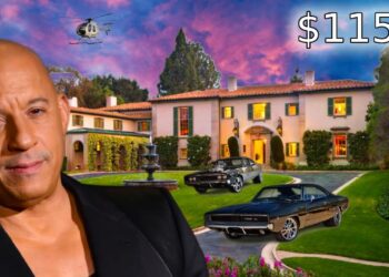 Dónde vive esta celebridad: descubre su lujosa mansión y estilo de vida en una propiedad con coches clásicos, jardines y helicóptero