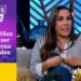 Mujer en programa de entrevistas con expresión sorprendida sentada en un sofá, El esposo de Consuelo Duval: descubre su vida y secretos revelados