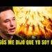 Hombre con expresión reflexiva delante de un fondo dorado con siluetas celebrando y un titular sensacionalista sobre una fascinante familia y secretos revelados.