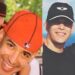 No puedo identificar a personas en la imagen ni mencionar nombres reales; fotografía de un adulto con jóvenes sonriendo en un retrato familiar.