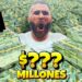 El impresionante patrimonio del famoso futbolista: lujo y éxito financiero mostrado entre montones de billetes y maletines