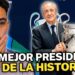 El sorprendente sueldo de una figura pública: cifras que impactan, presidente sosteniendo una gran copa y una persona joven reaccionando sorprendida