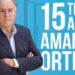 Retrato de un hombre serio en traje junto al texto 15 things about amancio ortega 1