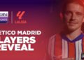 Cartel promocional de Atlético de Madrid con jugador en camiseta rojiblanca y logos de beIN Sports y LaLiga sobre Cuánto cobra Jan Oblak: salario y secretos del portero estrella