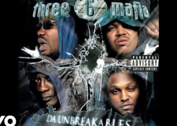 Portada de álbum en collage con cuatro hombres con capucha sobre fondo oscuro y efecto de vidrio roto, Cuántos hijos tiene Osama Bin Laden y qué sabemos de ellos