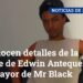 Mr. Black: descubre cuántos hijos tiene y su impactante historia en una portada de Noticias Caracol con un joven sentado.