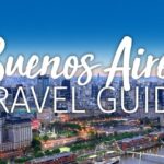 Panorámica de Buenos Aires con rótulo 'Travel Guide' sobre el skyline junto al río y puente; Dónde vive Dross: descubre la ubicación del youtuber del terror
