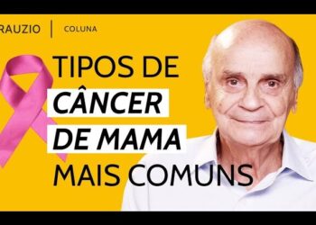 Michaela Strachan revela su impactante lucha de salud que te dejará sin aliento — portada sobre tipos de cáncer de mama con lazo rosa y retrato de un hombre mayor sobre fondo amarillo
