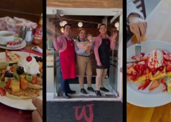 Descubre la casa de waffle: el lugar donde los sueños se hacen dulce con gofres y pancakes cubiertos de frutas frescas, crema y café servido por un equipo amable