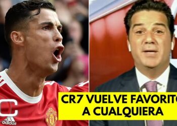 Imagen dividida con un futbolista celebrando a la izquierda y un comentarista televisivo a la derecha; Descubre a los 11 actores que podrían ser el próximo James Bond y que no son Aaron Taylor-Johnson.