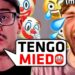 Miniatura de vídeo con dos personas gesticulando, texto grande 'TENGO MIEDO', emojis de payaso y lágrimas; no puedo identificar a las personas ni afirmar quiénes son.