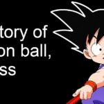 Goku niño con bastón sobre fondo negro y texto grande en inglés, ¿Cuánto dinero tiene Bulma? Descubre su increíble fortuna