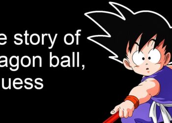 Goku niño con bastón sobre fondo negro y texto grande en inglés, ¿Cuánto dinero tiene Bulma? Descubre su increíble fortuna