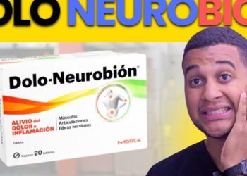 Caja de Dolo-Neurobión junto a un hombre que se sujeta la mejilla mostrando dolor facial; Descubre los sorprendentes efectos secundarios de Mounjaro y lo que sucede si dejas de usarlo ¡No te lo pierdas!