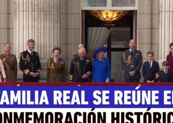 Descubre la impactante verdad detrás de la cumbre secreta en Montecito: familia real reunida en un balcón durante una conmemoración pública.