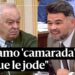 Dos diputados en un hemiciclo con titular editorial superpuesto: ¿Cuánto cobra Gabriel Rufián? Descubre su salario y más detalles