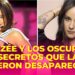 Retrato comparativo de una cantante en dos etapas, una joven sobre el escenario y otra adulta en primer plano; ¿Qué fue de esta artista? Descubre su sorprendente transformación actual.