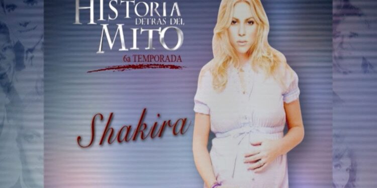 ¿De dónde es esta artista? Descubre sus raíces y su historia única en una portada televisiva con cantante rubia que aparece embarazada y el título del programa en segundo plano.
