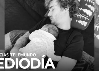 Padre dormido con su bebé sobre el pecho en un instante íntimo y familiar, Los hijos de Griezmann: curiosidades y momentos entrañables