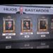 Panel de programa televisivo con retratos y rótulos que plantea Cuántos hijos tiene Maradona: la verdad detrás de su legado familiar.