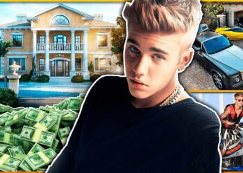La sorprendente fortuna de este artista: mansión imponente, coches de lujo y montones de billetes junto al retrato del cantante.