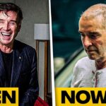 Imagen comparativa antes y ahora con un magnate sonriente y luego abatido: El patrimonio de un magnate: de millonario a caído en desgracia