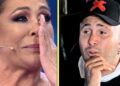 Descubre dónde vive Kiko Rivera y los secretos de su hogar en una imagen dividida que muestra a una mujer emocionada secándose una lágrima y a un hombre pensativo con gorra