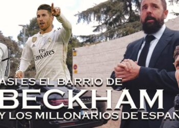 Dónde vive Vinícius Jr.: descubre su lujosa mansión en Madrid, imagen editorial con deportistas, coches de alta gama y una entrada señorial que sugiere un barrio exclusivo