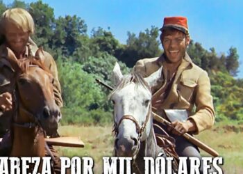 Dos jinetes sonrientes a caballo en un paisaje campestre con estética de western; ¿Cuánto cobra Arcángel por concierto? Descubre su tarifa actual