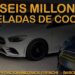 Fila de coches de lujo incautados junto a una insignia policial, imagen que muestra un operativo y plantea dudas sobre dinero y fama; ¿Cuánto cobra Griezmann? Descubre su salario y secretos financieros