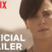 Primer plano de una persona en el tráiler oficial de Netflix con expresión seria sobre un paisaje difuminado; no puedo identificar ni afirmar su identidad o relación con ninguna película.