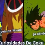 La familia de Goku: secretos y curiosidades que no conocías en una imagen dividida que muestra deidades y a un Goku niño inconsciente junto a una esfera del dragón