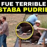 Mujer angustiada escoltada por un hombre y policías junto a agentes forenses que cubren un cuerpo en un terreno al aire libre, La familia de Julia Roberts: secretos y curiosidades reveladas